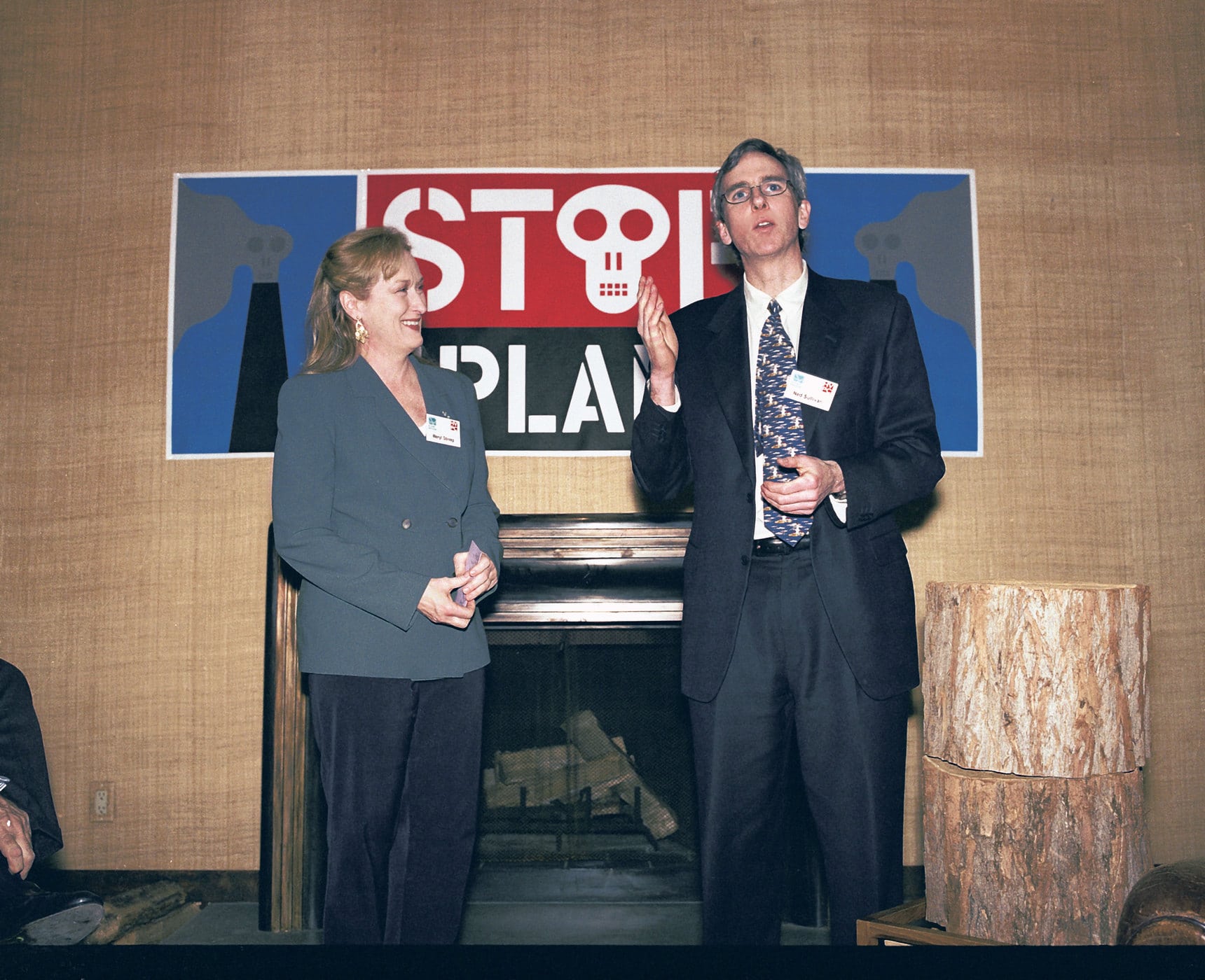 Meryl Streep and Ned Sullivan